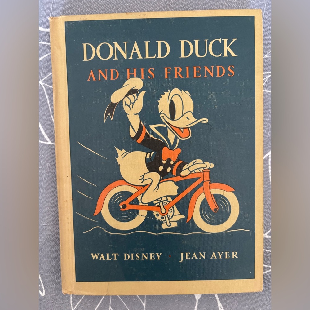 Donald Duck and His Friends Vintage Book